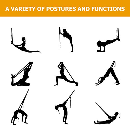 BESPORTBLE Âncora de porta para faixas de resistência de nylon resistente corda de puxar fivela de p