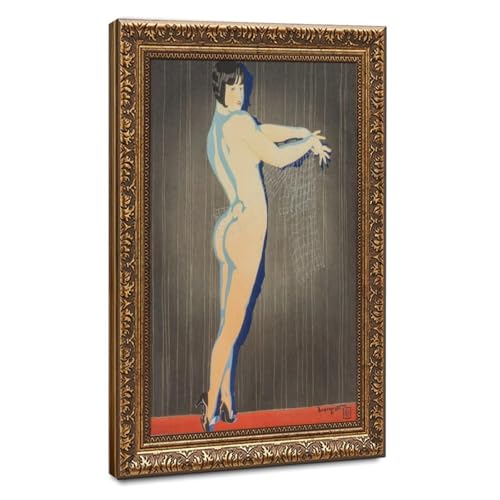 Impression sur bois vintage Ishikawa Toraji - Cadeau déco artistique