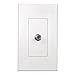 Lutron NT-CJ-WH WALL PLATE, See Image