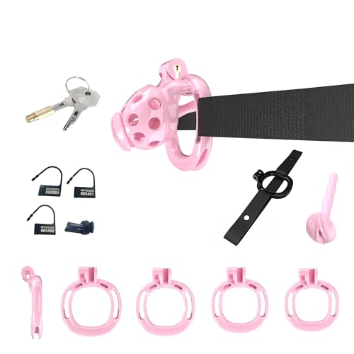 Dispositivo de entrenamiento en suspensión, rosa, 4 anillas, correas ajustables (rosa, E3P)