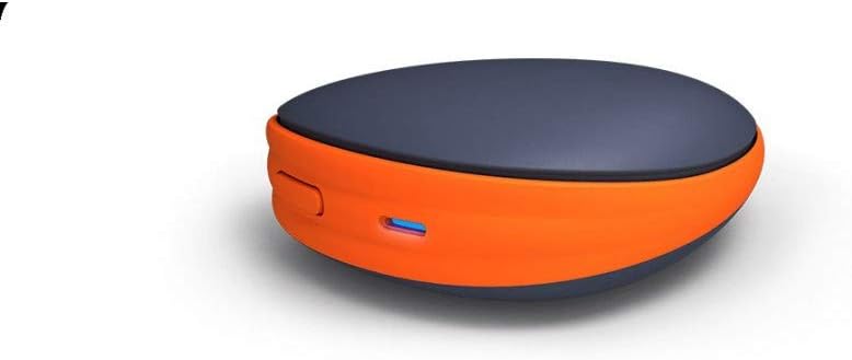 Activ5 Handheld Isometric Strength Training Device – For Arms, Legs, Upper and Lower Body Muscles – Portable and Lightweight - With Customized Workout Trainer App (Black/Orange, Plastic)