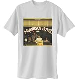 The Doors T Shirt Morrison Hotel Album Cover Band Logo Nuovo Ufficiale Uomo Size M