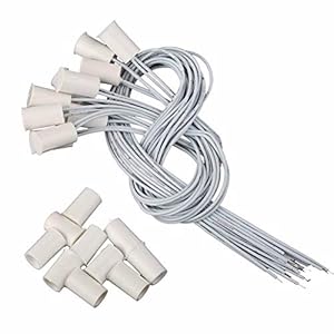 10pcs RC-33 NC Recessed Wired Window Door Contact Sensor Alarm Magnetic Reed Switch White