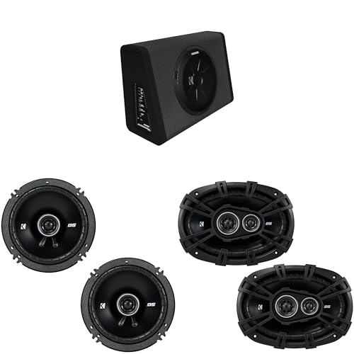 Kicker 11PT250 Powered Enclosure & DSC69304 DS-Series 6x9 & 43DSC6504 6.5