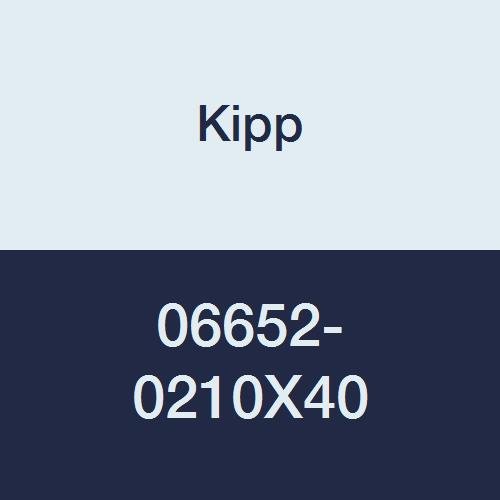 Kipp 06652-0210X40 Novo·Grip Grey Thermoplastic Wing Grip with M10 External Thread, Stainless Steel Bolt, Metric, 21 mm Diameter, 40 mm Screw Length, Anthracite Grey Cap Color (Pack of 10)