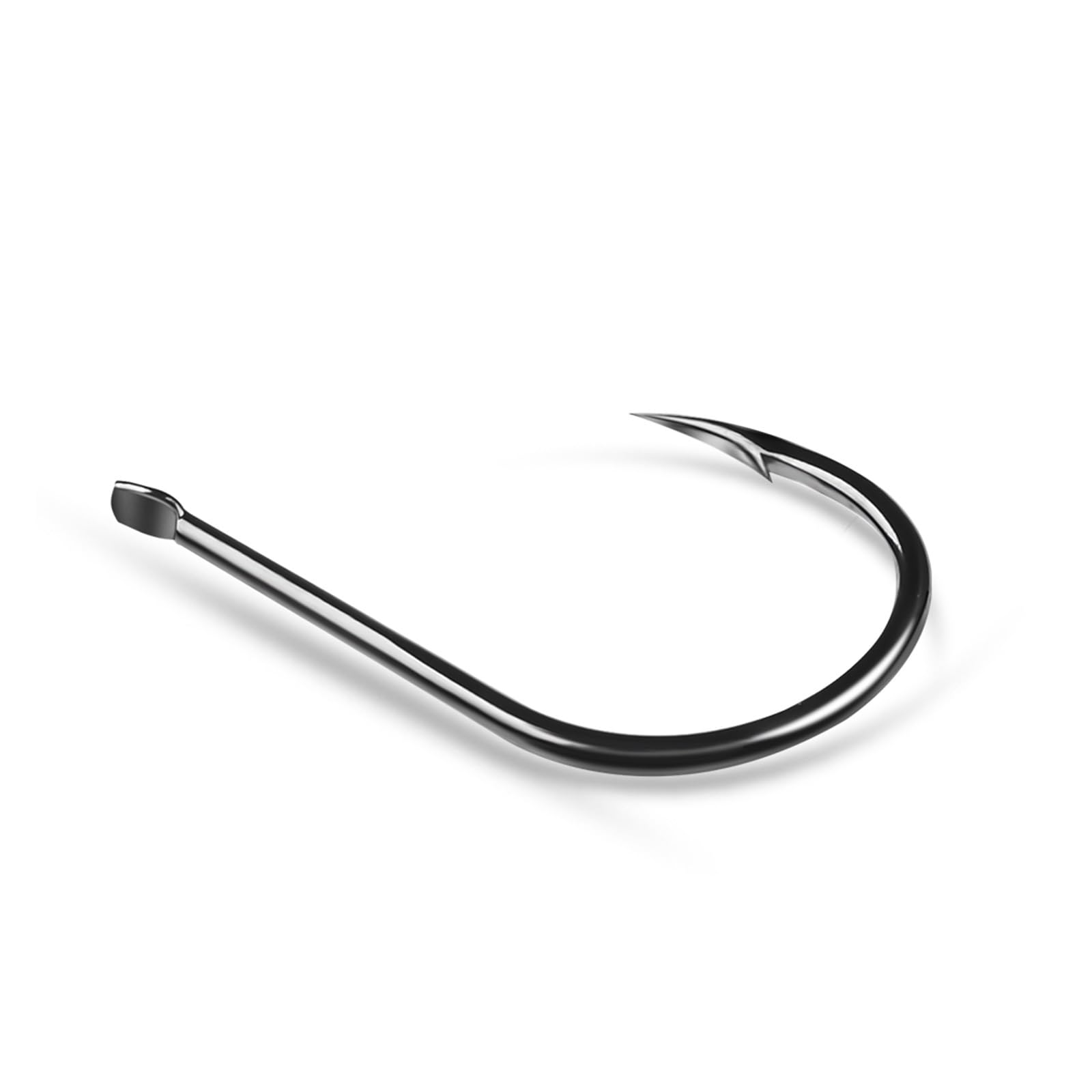 Crochet de pêche, Hameçons de pêche, hameçons de pêche 3#-15#, matériel de mer, hameçons en Nickel Noir, Gros hameçons, Carpe, Accessoires à hameçon, 100 pièces/boîte (Color : 15)
