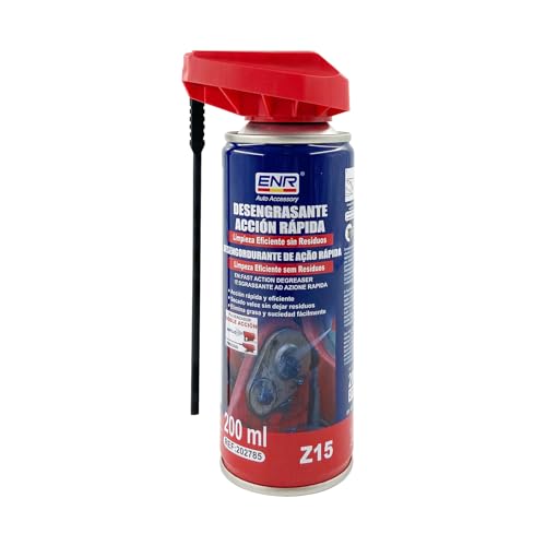 Desengrasante elimina eficaz la grasa y la suciedad, proporcionando una limpieza rápida y eficaz,secado rápidamente y no deja residuos-200 ml.