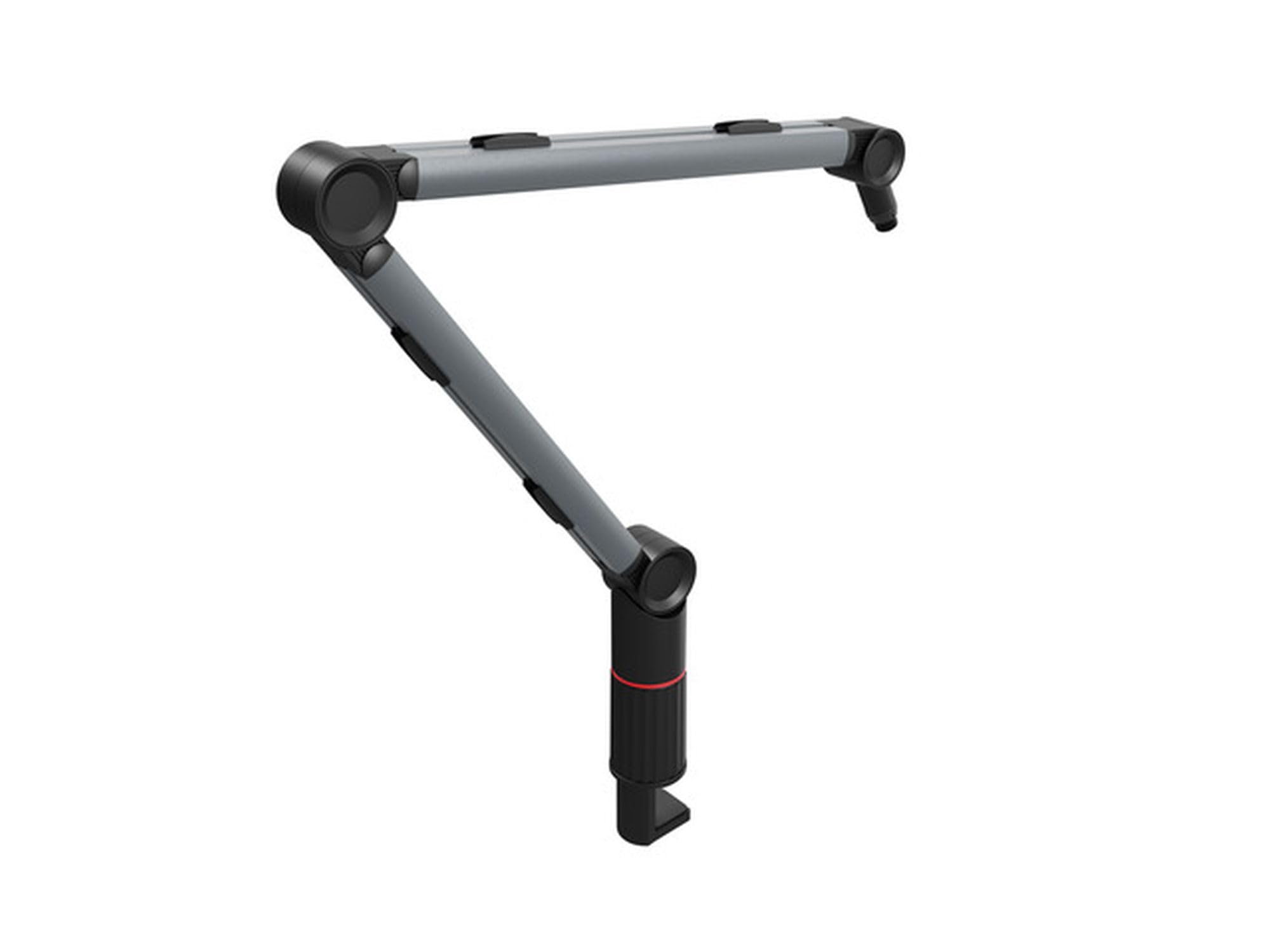 Genesis Thulium 700 Mikrofonarm – Robuster, Einstellbarer Mikrofonhalter für Gaming, Streaming & Content Creation, Kompatibel mit 99% Mikrofonen, Max. 1 kg, Flexibler Winkel, Kabelmanagement