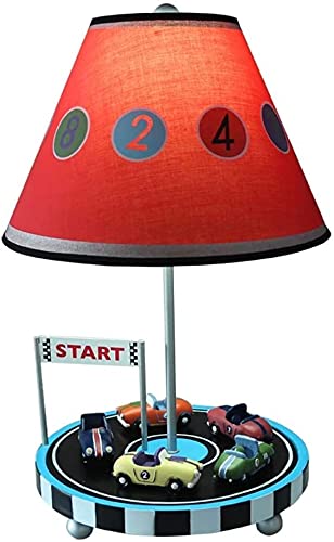 Lampe de bureau dessin animé en résine E27 avec télécommande pour enfant