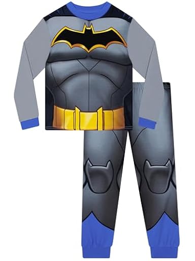 DC Comics Pijama Batman Niño, Pijama Superhéroes Niño,Conjunto Manga Larga 6-7 Años | Ya disponible en tu tienda friki favorita! En mundofriki.es! DC Comics Pijama Batman Niño, Pijama Superhéroes Niño,Conjunto Manga Larga 6-7 Años | Ya disponible en tu tienda friki favorita! En mundofriki.es!