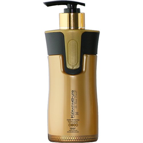 Amazon.com: Queratina Cura Tratamiento de Suavizar el cabello tratamiento  Gold \u0026 Miel V2 Creme brasileño de Brasil profesional Straight Repair Shine  300 ml 10 OZ. Tratamiento Keratina alisado : Belleza y Cuidado Personal