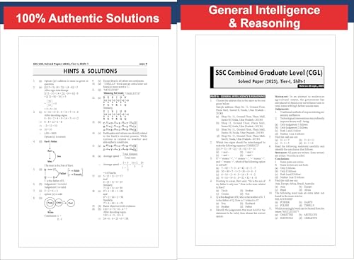 Image of Disha 33 Year-wise SSC CGL Tier I Previous Year Solved Papers (2010 - 2025) 7th Edition | Combined Graduate Level | PYQs Question Bank