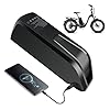 36V 48V Ebike Battery 11Ah 17Ah Electric Bike Battery with 2A Fast Charger 30A BMS for 0-1400W Motor, USB Output, Safe Lock, Led Indicator Light, with Base and Charger (36V 11AH) #3