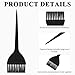 Ymapinc 6Pcs Hair Coloring Dye Brush, Hair Color Applicator Brush Salon Accessorises Brushes for Stylist Supplies Salon Supplies Beauty Parlors Shampoo Oils Comb Dying Tools Accessories