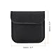 PATIKIL 120x120mm Kamera Filtergehäuse 2 Pack 1 Tasche Filtergehäuse Beutel Wasserbeständig Staubdicht Filter Tragetasche für Fotografie Filter Lagerung Schwarz