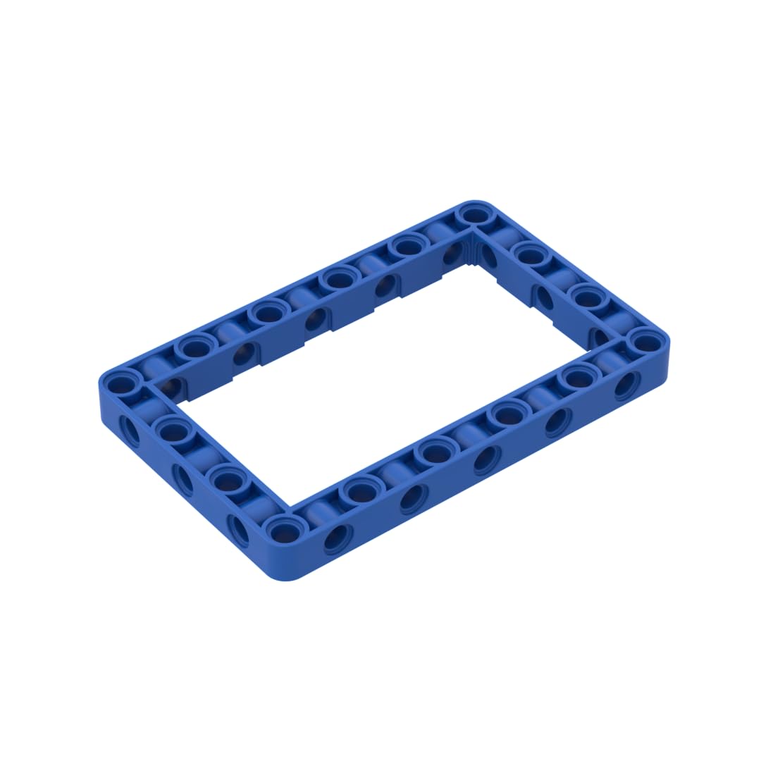 39794 Shaft Bolt Connection Technic Beam Frame 7x11 10 Pieces GDS-1538 Compatible with Lego Building Blocks Color:Blue 23 โ image 1