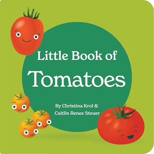 Image of Little Book of Tomatoes by Chunky Deli: A Clever Foodie Board Book for Babies and Toddlers, Unique Baby Shower Gift for New Parents