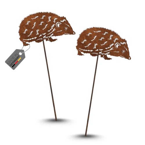 Terma Stahldesign Edelrost Igel., Handmade Germany, tolle gartendeko aus Rost-Metall, deko rostoptik, Rostfiguren Tiere, rostfiguren Garten, Rostdeko