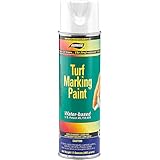 Aervoe 291 White Turf Marking Spray Paint, Water-based & Lead-free, 17 oz. Can