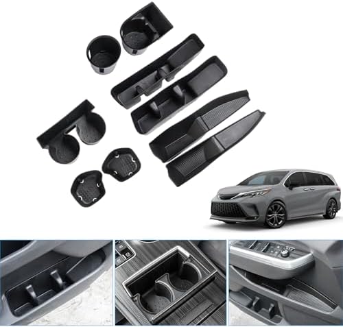 Amazon.com: JYCDC Compatible with Toyota Sienna 2021-2025 Accessories ...