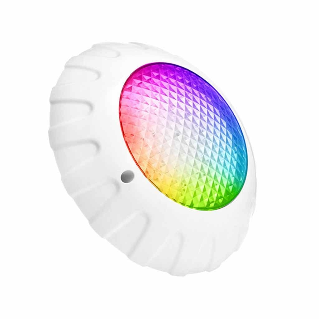 MOBYGKFY Colorful IP68 Waterproof Pool Light 12V LED Wall Mounted Light 12W/38W Underwater Light RGB Light with Remote Controller