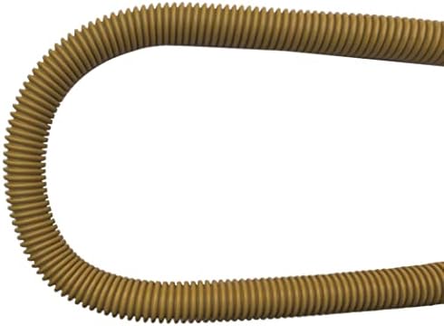 18" Stainless Steel Gas Connector with 5/8" and 1/2" Fittings