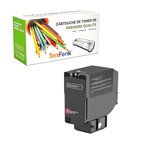 Cartouche toner Sharp MXC50T compatible magenta pour imprimante MX-C507F et MX-C407F