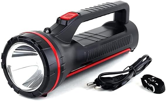 - 2 in 1 Emergency Light with Foldable Desk Lamp High Power 28 Bright LED (Red,Black)