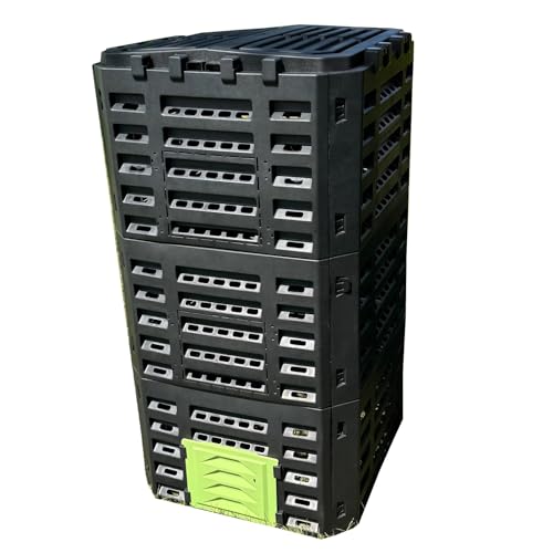 500 Litre Plastic Garden Composter Compost Bin (65cm x 120cm)