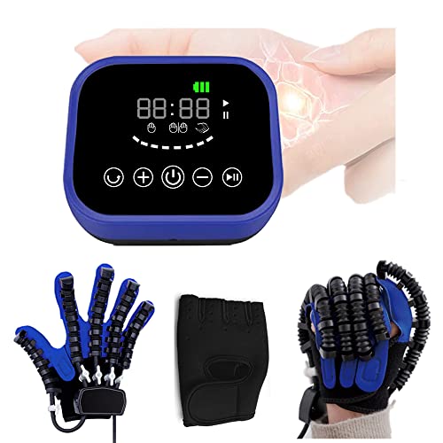 ZKES Finger and Hand Function Rehabilitation Trainer Robot Rehab Smart Gloves Recovery Exercise Equipment Accessories for Arthritis Stroke Hemiplegia Patient