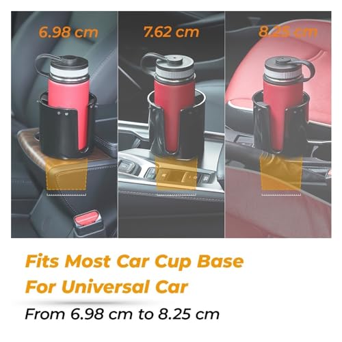 Portavasos universal para carro con adaptador ajustable miniatura 6