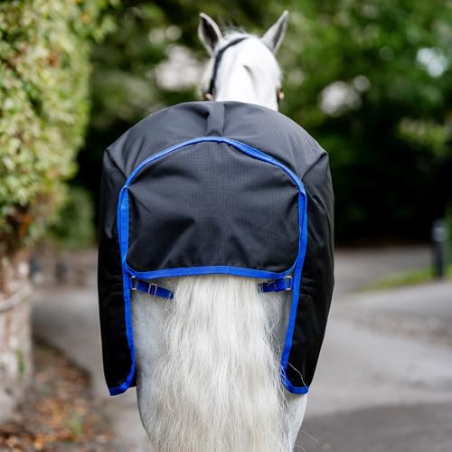 Manta ligera Amigo Ripstop 900D Lite Horseware de 0g para caballo de 145 cm impermeable negro 4