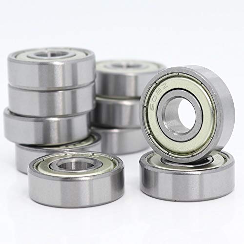 Donepart 608Zz Bearings Skateboard Bearing C3 High Speed 8Mmx22Mmx7Mm Bearings For Skateboards, Electric Motor, Wheels, Scooters, Longboard, 3D Printer, Spinners (10 Pack) #TOP1