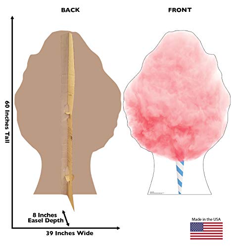 Image of Cardboard People Cotton Candy Life Size Cardboard Cutout Standup