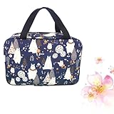Panier de toilette : fabriqué en toile, durable et pratique pour une utilisation à long terme, sac de