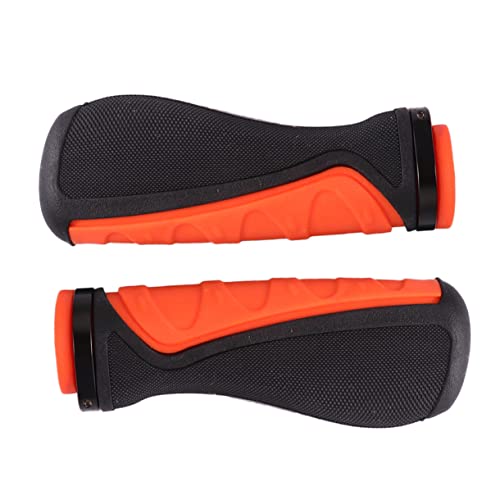 BESPORTBLE 2 Piezas Cubierta del Manillar Puños De Manillar De Bicicleta Portabicicletas para Coche Engranaje Accesorios Estante Apretones Empuñaduras De Scooter Auto Polea Manejar Black