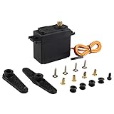 servo getriebemotor Standdrehmoment: 13 kg/cm. Jopto MG995 RC Servomotor Digital Metall Getriebe 13kg/cm High Speed Kompatibel mit Smart Auto Roboter Boot RC Hubschrauber Flugzeug Modell Boot Auto Roboter DIY Projekt