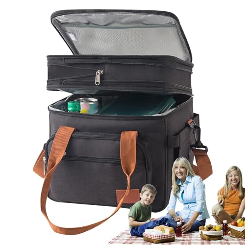 Sac isotherme repas de grande capacité et sac de rangement pour aliments frais