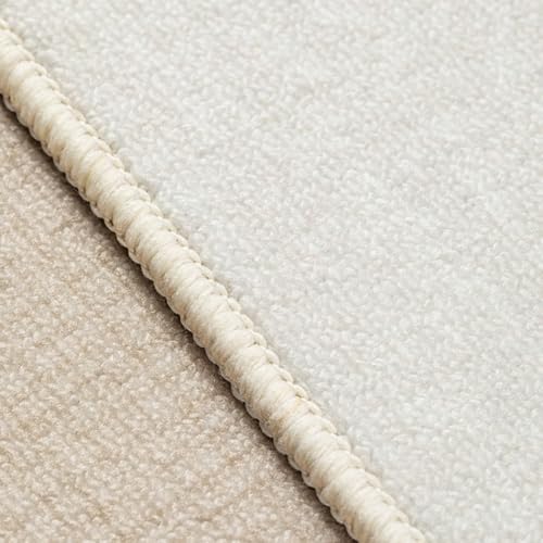 Tapis rétro uni pour salon et grande surface lavable b 100x160