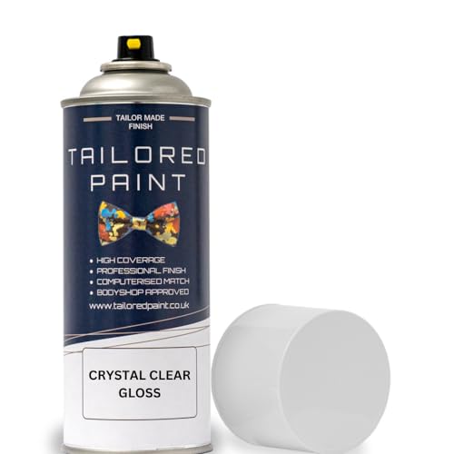 Tailored Paint Flawless Lacquer For Interior, Exterior, Metal, Wood, Plastics & Ceramics - Quick Air Dry - Easy To Apply & Use - Durable and Flexible Adhesion (400ml (Pack of 1), Gloss)