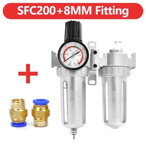 Compresor de aire con filtro de aceite SFC200 PC8 para prolongar la vida útil de herramientas 3