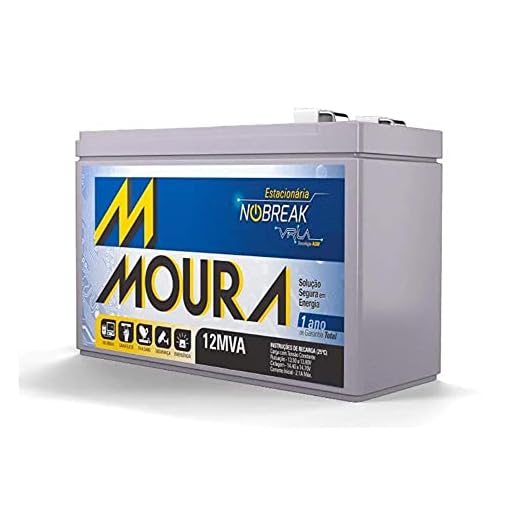 Bateria Moura Centrium ENERGY 12MVA-9 Estacionaria Nobreak 12V 9AH