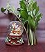 Lightahead Musical Christmas Santa Making his List Polyresin Snow Globe Falling Snowflakes & Music