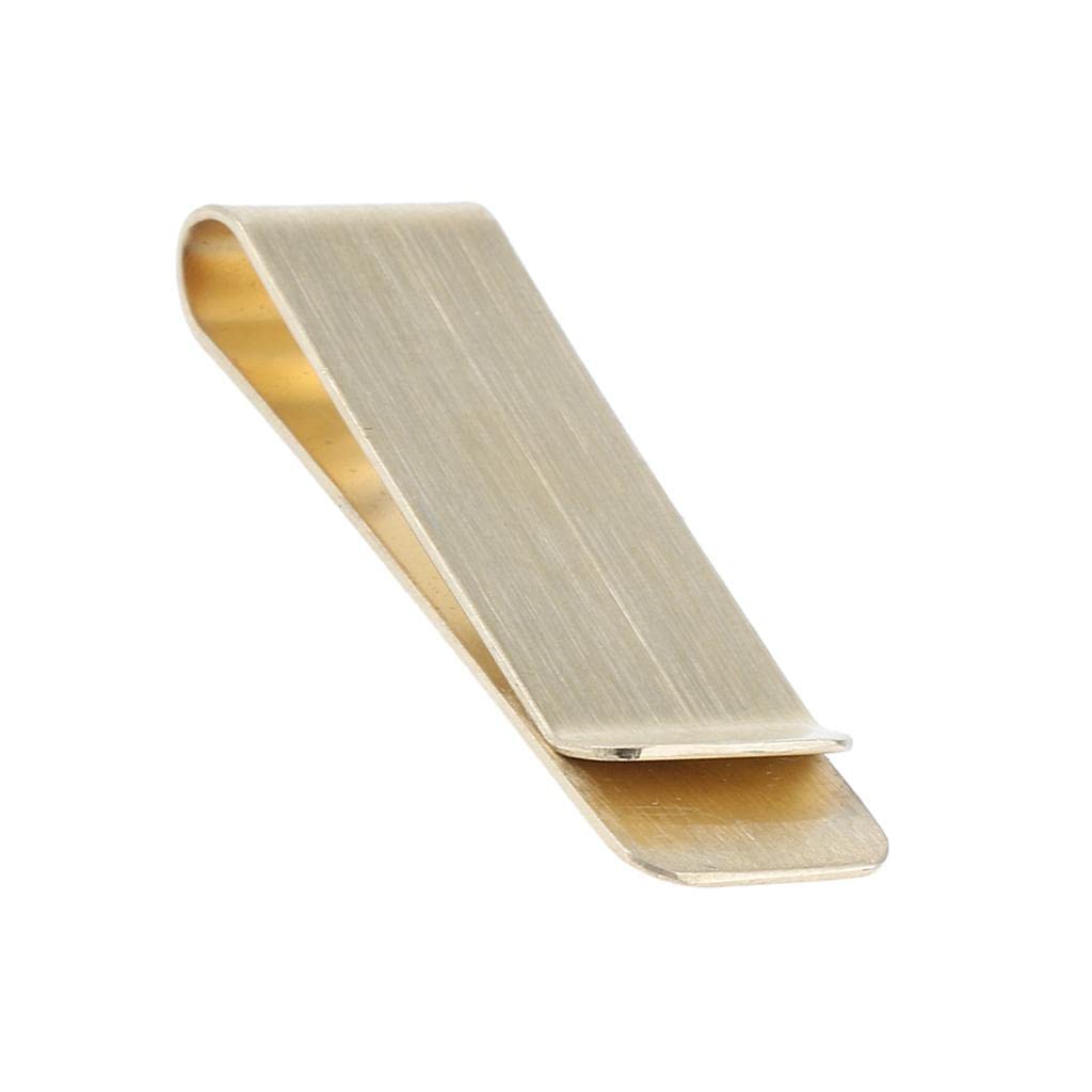 ZOOMELLA®Gold BrMens Fashion Money Clip Purse Wallet Card Cash Holder Clip|Collectibles|Collectibles