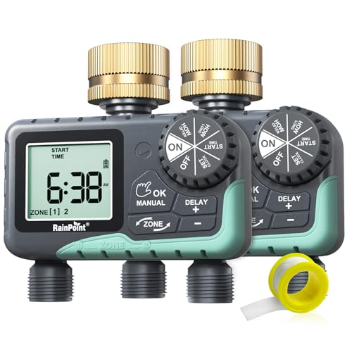 RAINPOINT Water Timer for Garden Hose - Sprinkler Timer...