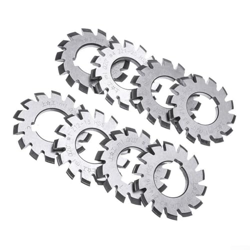 Cookiblend G99DE54896Z314RMLF16F5 8Pcs Involute Gear Cutters cover