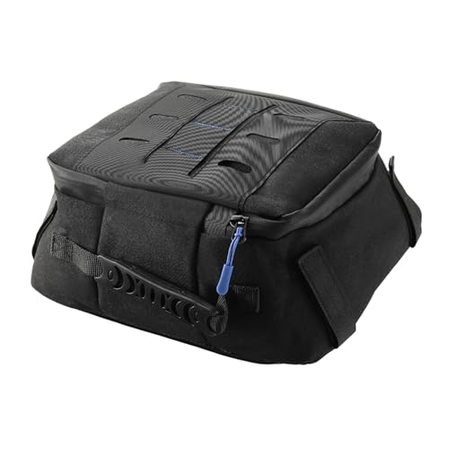 KiBcsLic Bolsa traseira para motocicleta, mala de viagem, para R1300GS, portátil, removível, em tecido Oxford, com suporte externo para superior, à