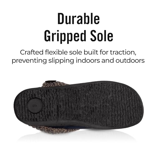 Image of Clarks Women's Knit Scuff Slipper