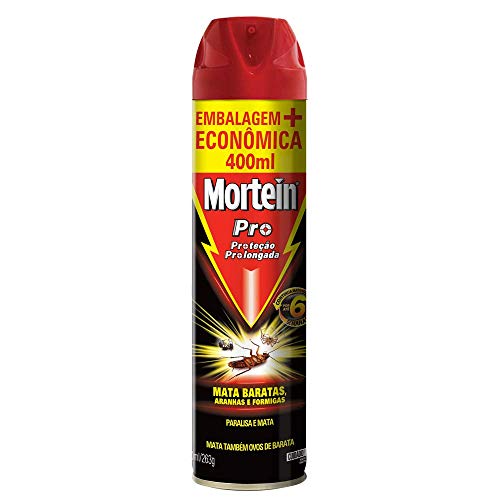 Inseticida Aerossol Mortein Pro Mata Baratas 400mL