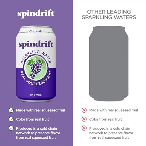Image of Spindrift Grapeade Can 12 Ounce (Pack of 24)